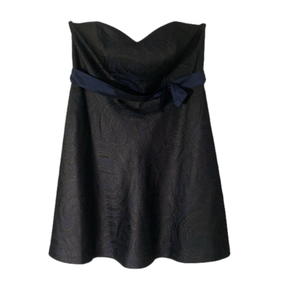 David’s Bridal Cocktail Bridesmaid Strapless Party Dress Size 22